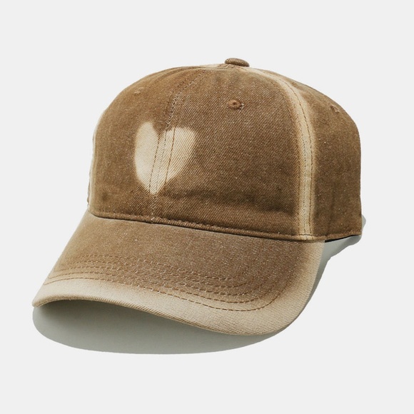 Heart Cotton Baseball Cap main image 2